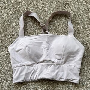 Athleta Pink Longline Sports Bra
